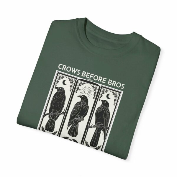 Crows Support Local Murder Tee, Crow Lover Graphic Shirt Unique Bird Enthusiast Apparel - Nordic Nature, Tarot Card Unique Gift For Her