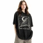 Funny Crows Before Bros Washed T-Shirt, Support Your Local Murder Unisex Tee, Feminist Women 90S Shirt: Ideal Gift For Him And Her